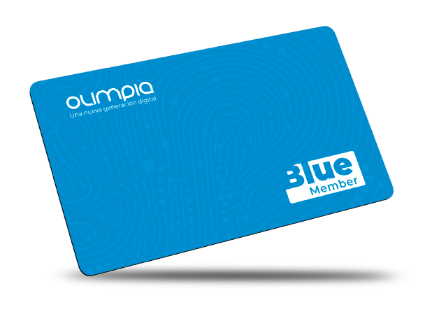 Tarjeta - Blue members