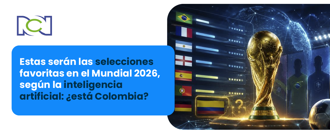 Estas serán las selecciones favoritas en el Mundial 2026, según la inteligencia artificial: ¿está Colombia?