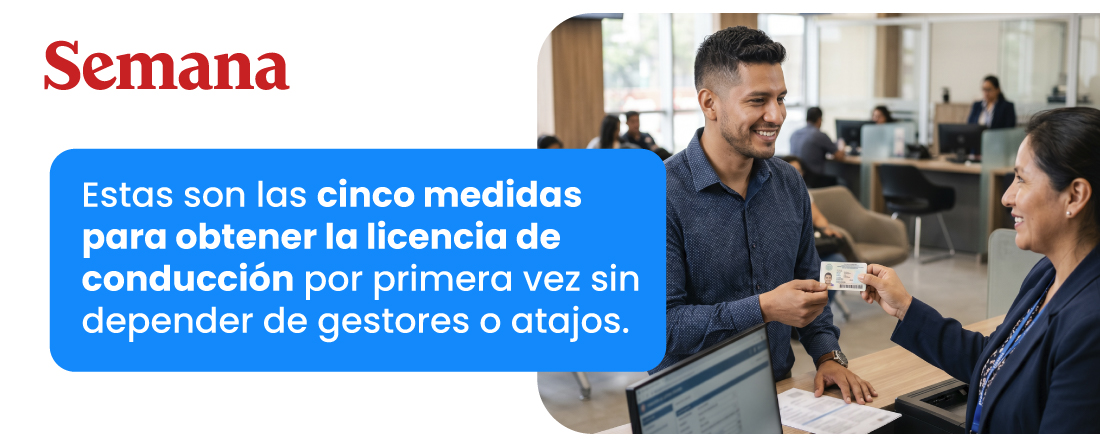 Estas son las cinco medidas para obtener la licencia de conducción por primera vez sin depender de gestores o atajos