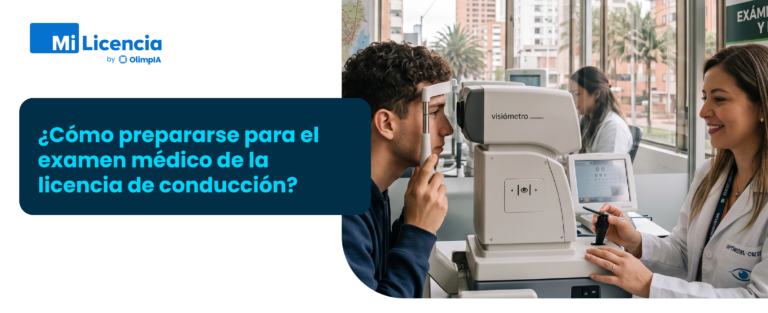 ¿Cómo prepararse para el examen médico de la licencia de conducción?